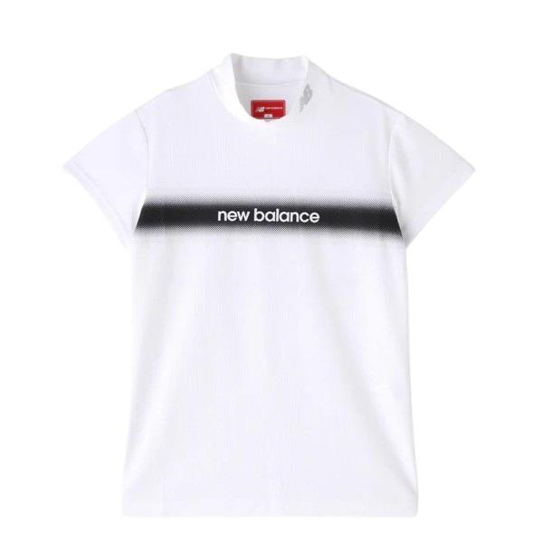ニューバランス ゴルフ レディース 円形配色ロゴライン 半袖 モックネック プルオーバー  New Balance Golf 012-5166509 2025年春夏モデル | New Balance Golf | 06