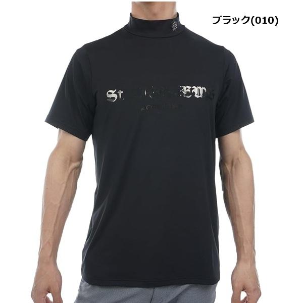 セント アンドリュース ゴルフ メンズ ストレッチ ベア天竺 半袖 ハイネックシャツ St ANDREWS 042-5167351 2025春夏モデル | St ANDREWS | 01