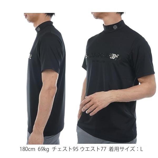 セント アンドリュース ゴルフ メンズ ストレッチ ベア天竺 半袖 ハイネックシャツ St ANDREWS 042-5167351 2025春夏モデル | St ANDREWS | 04