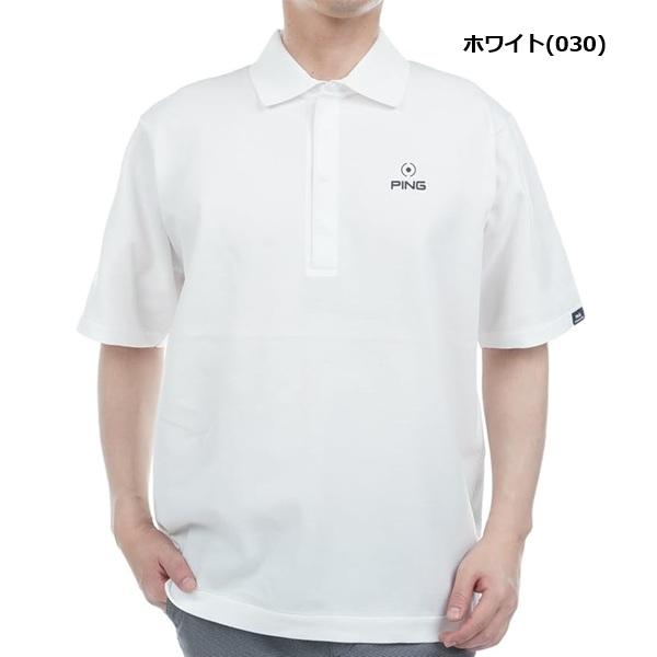 ピン ゴルフ PING メンズ ワンポイントロゴ 半袖 ニットポロシャツ PING 621-5172201 2025年春夏モデル | PING | 02
