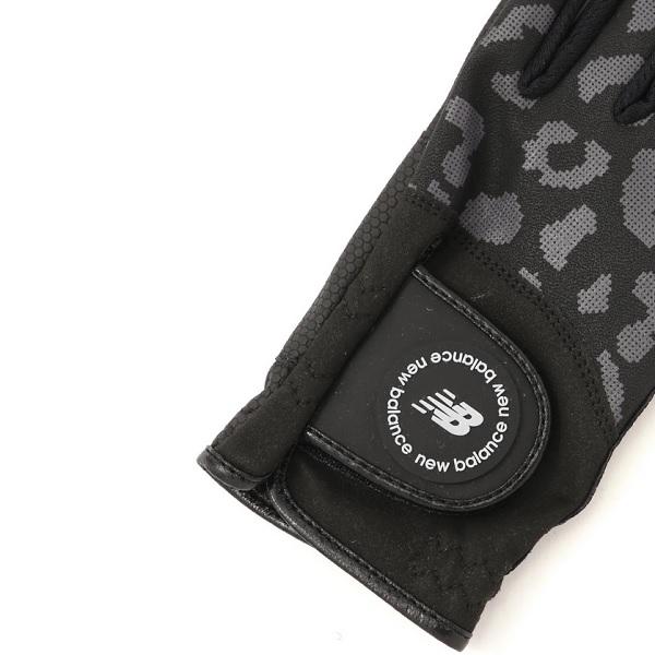 ニューバランス ゴルフ グローブ レディース レオパード柄 両手用 グローブ (WOMENS) new balance Golf 012-5185501 【ポスト投函配送】 | New Balance Golf | 05