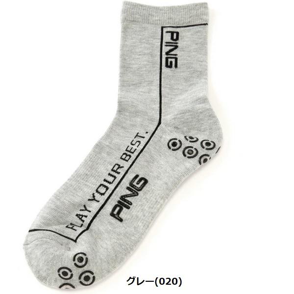 ピン ゴルフ ソックス ポリエステル綿混ショートソックス メンズ PING 621-5186103【ポスト投函配送】【2025年春夏モデル】 | PING | 02