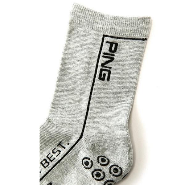 ピン ゴルフ ソックス ポリエステル綿混ショートソックス メンズ PING 621-5186103【ポスト投函配送】【2025年春夏モデル】 | PING | 04