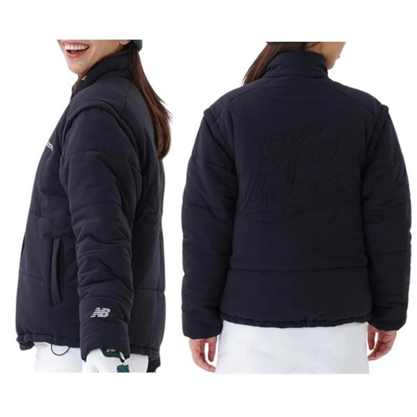 ニューバランス ゴルフ レディース 袖脱着2WAY 中綿 フルジップ ブルゾン New Balance Golf 012-5220501 | New Balance Golf | 03