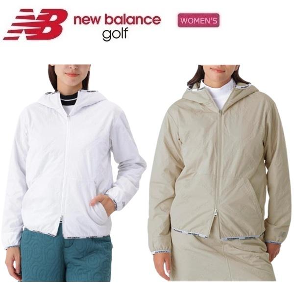 ニューバランス ゴルフ レディース 防風 撥水 保温 ロゴダイヤチェックキルト フルジップ フーディー New Balance Golf 012-5220503 | New Balance Golf