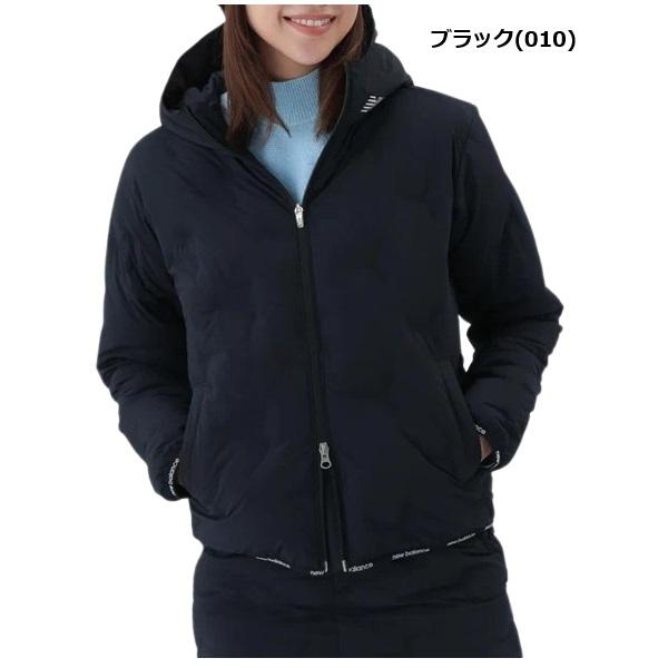ニューバランス ゴルフ レディース 撥水 保温 ライトダウン フルジップ フーディー New Balance Golf 012-5220504 | New Balance Golf | 01