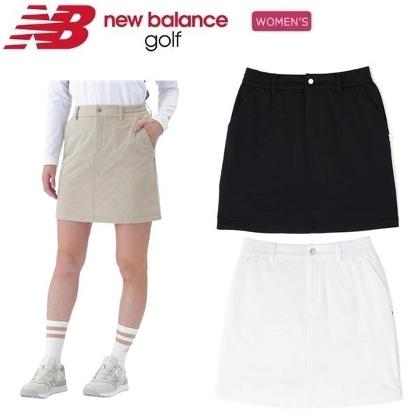 ニューバランス ゴルフ レディース 防風 撥水 保温 ロゴダイヤチェックキルト スカート New Balance Golf 012-5234503 | New Balance Golf