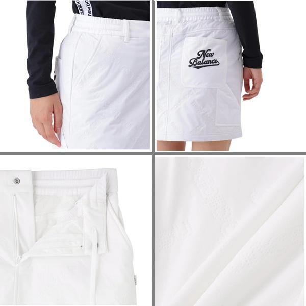 ニューバランス ゴルフ レディース 防風 撥水 保温 ロゴダイヤチェックキルト スカート New Balance Golf 012-5234503 | New Balance Golf | 08