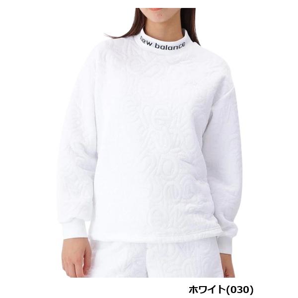 ニューバランス ゴルフ レディース テクスチャー モックネック プルオーバー New Balance Golf 012-5262505 2025年秋冬モデル | New Balance Golf | 02