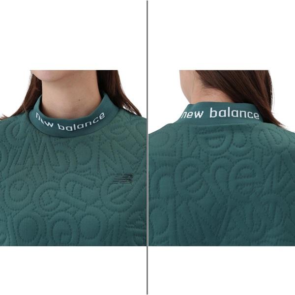 ニューバランス ゴルフ レディース テクスチャー モックネック プルオーバー New Balance Golf 012-5262505 2025年秋冬モデル | New Balance Golf | 08