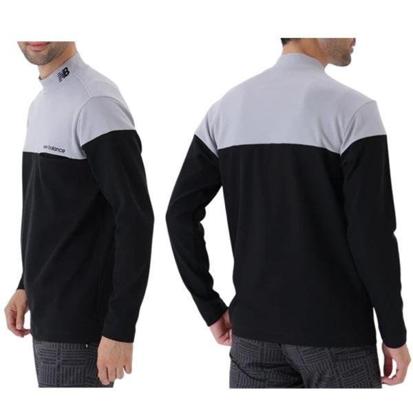 ニューバランス ゴルフ メンズ シャツ UV ストレッチ 長袖 モックネック プルオーバー New Balance Golf 012-5267001 2025年秋冬モデル | New Balance Golf | 06