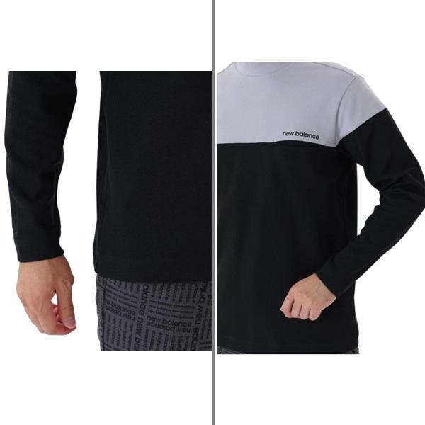 ニューバランス ゴルフ メンズ シャツ UV ストレッチ 長袖 モックネック プルオーバー New Balance Golf 012-5267001 2025年秋冬モデル | New Balance Golf | 08