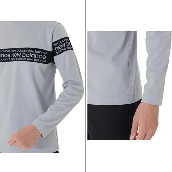 ニューバランス ゴルフ メンズ シャツ 保形性 ストレッチ 長袖 モックネック プルオーバー New Balance Golf 012-5267002 2025年秋冬モデル | New Balance Golf | 11