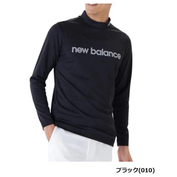 ニューバランス ゴルフ メンズ シャツ UV ストレッチ 長袖 モックネック プルオーバー New Balance Golf 012-5267003 2025年秋冬モデル | New Balance Golf | 02
