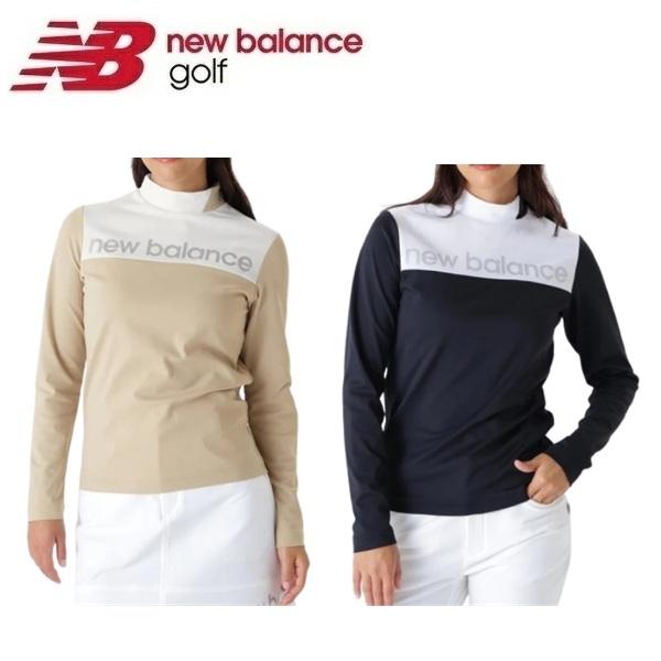 ニューバランス ゴルフ レディース 保形性 ストレッチ 長袖 モックネック プルオーバー   New Balance Golf 012-51267501 2025年秋冬モデル | New Balance Golf