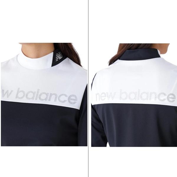 ニューバランス ゴルフ レディース 保形性 ストレッチ 長袖 モックネック プルオーバー   New Balance Golf 012-51267501 2025年秋冬モデル | New Balance Golf | 07