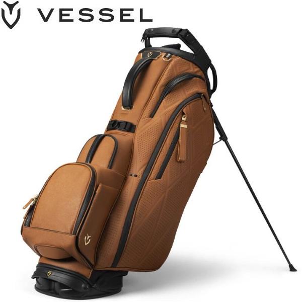 ベゼル ゴルフ スタンド キャディバッグ プロ スタンドバッグ Player 5.0 Pro Stand Bag Heritage Cascade VESSEL | VESSEL（スポーツ）