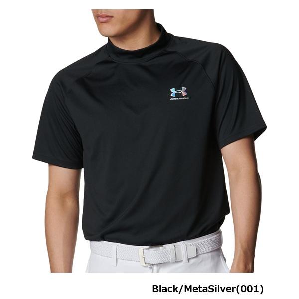 アンダーアーマー ゴルフ UAアーマードライ ショートスリーブ モックネック シャツ UNDER ARMOUR 6001250 | UNDER ARMOUR | 01