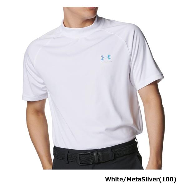 アンダーアーマー ゴルフ UAアーマードライ ショートスリーブ モックネック シャツ UNDER ARMOUR 6001250 | UNDER ARMOUR | 02