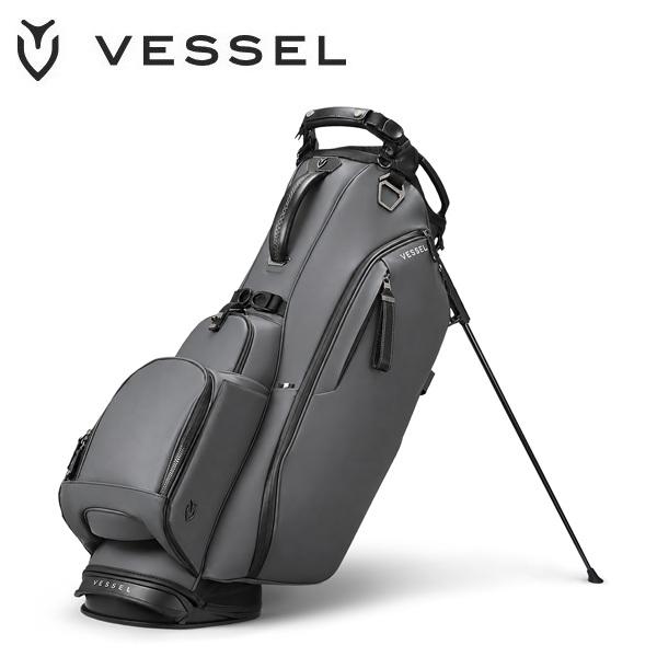 ベゼル ゴルフ スタンド キャディバッグ スタンドバッグ Player 6.0 Stand Bag Gray VESSEL | VESSEL（スポーツ）
