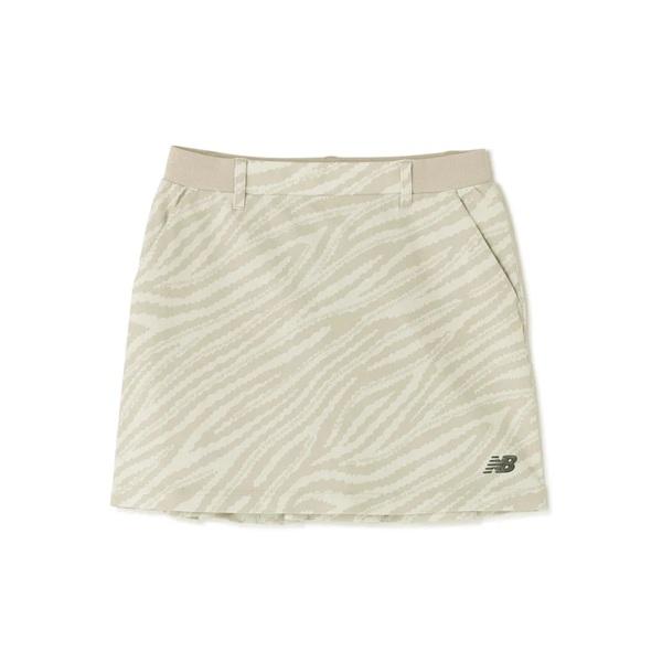 ニューバランス ゴルフ レディース ロゴラインゼブラ柄 ジャージー スカート New Balance Golf 012-6134504 2026年春夏モデル | New Balance Golf | 04