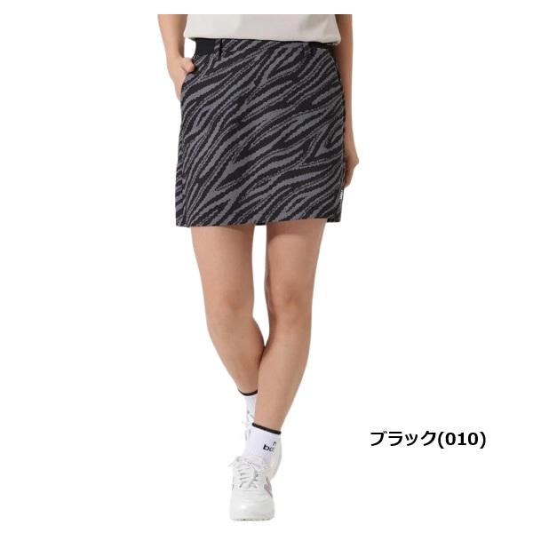 ニューバランス ゴルフ レディース ロゴラインゼブラ柄 ジャージー スカート New Balance Golf 012-6134504 2026年春夏モデル | New Balance Golf | 01