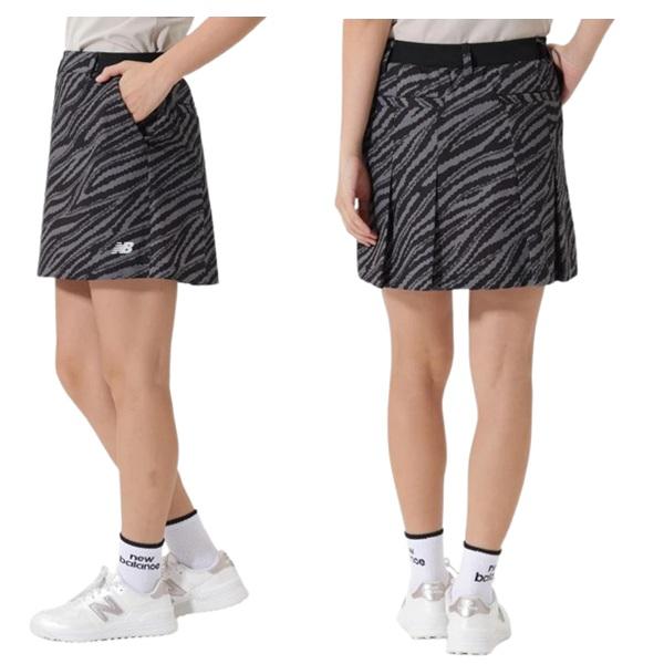 ニューバランス ゴルフ レディース ロゴラインゼブラ柄 ジャージー スカート New Balance Golf 012-6134504 2026年春夏モデル | New Balance Golf | 05