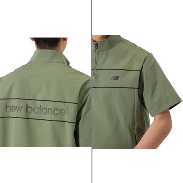 ニューバランス ゴルフ メンズ ハーフスリーブ スタンドジップ プルオーバー New Balance Golf 012-6164003 2026年春夏モデル | New Balance Golf | 09