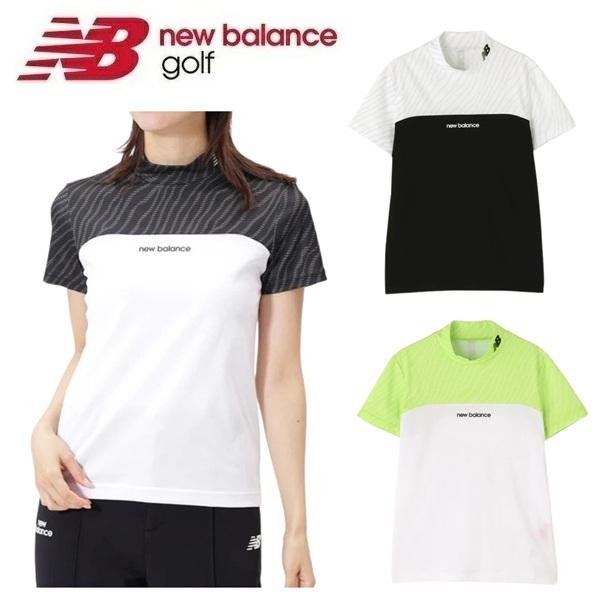 ニューバランス ゴルフ レディース シャツ 半袖 モックネック プルオーバー New Balance Golf 012-6166505 2026年春夏モデル | New Balance Golf