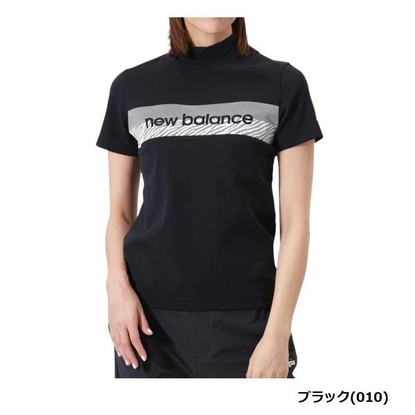 ニューバランス ゴルフ レディース シャツ 半袖 モックネック プルオーバー New Balance Golf 012-6166510 2026年春夏モデル | New Balance Golf | 01