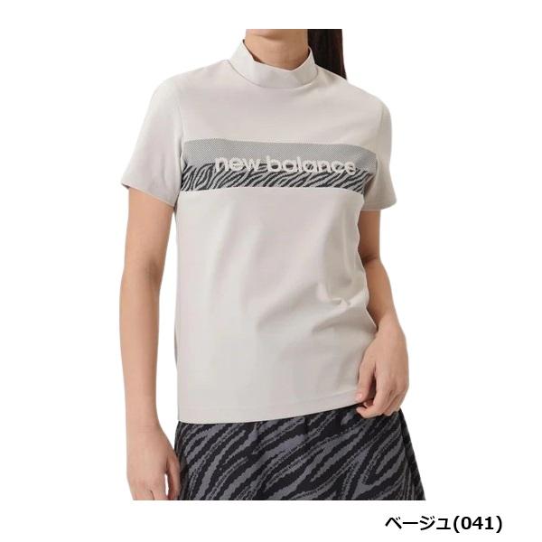 ニューバランス ゴルフ レディース シャツ 半袖 モックネック プルオーバー New Balance Golf 012-6166510 2026年春夏モデル | New Balance Golf | 02