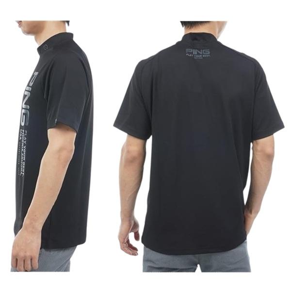 ピン ゴルフ メンズ テラカノコ半袖ハイネックシャツ PING 621-6167601 2026年春夏モデル | PING | 05