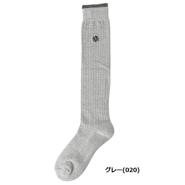 セント アンドリュース ゴルフ レディース リブ ハイソックス 042-6186256【ポスト投函配送】 | St ANDREWS | 02