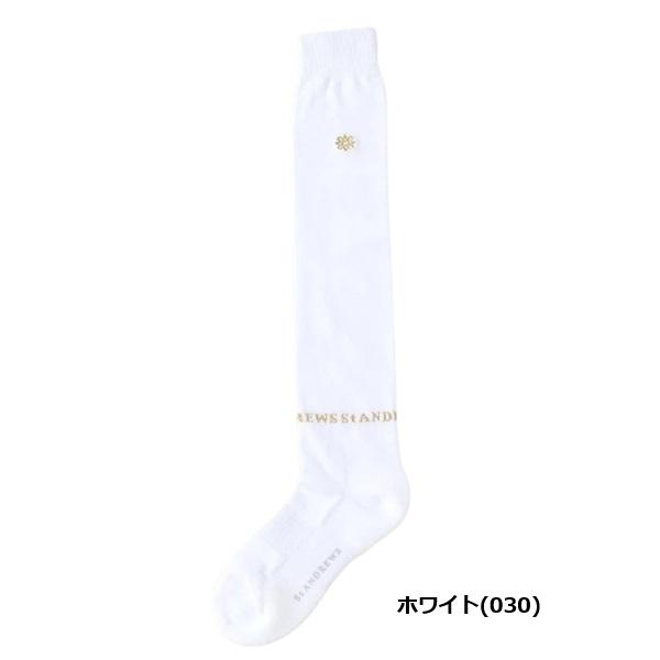 セント アンドリュース ゴルフ レディース ロゴニーハイソックス St ANDREWS 042-6186556【ポスト投函配送】 | St ANDREWS | 02