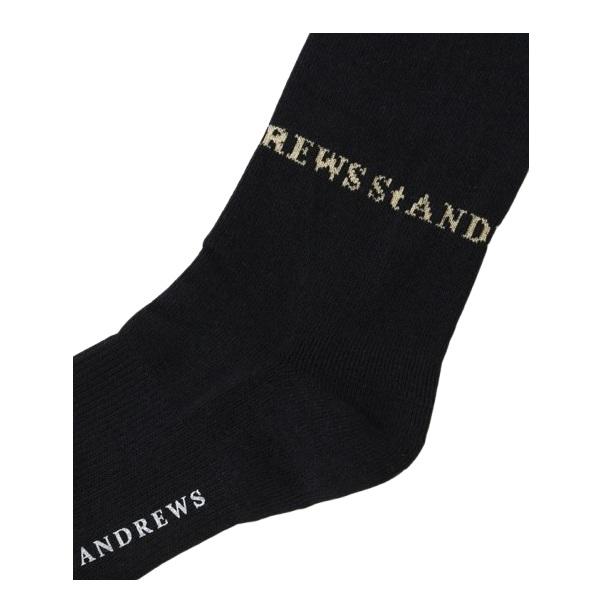 セント アンドリュース ゴルフ レディース ロゴニーハイソックス St ANDREWS 042-6186556【ポスト投函配送】 | St ANDREWS | 04