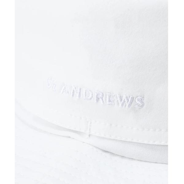 セント アンドリュース ゴルフ UVベンチレーションハット ユニセックス St ANDREWS 042-6187401 | St ANDREWS | 05