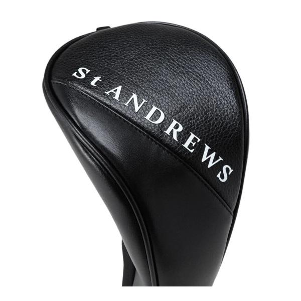 セント アンドリュース ゴルフ シンセティックレザー ドライバー用ヘッドカバー St ANDREWS 042-6984301 | St ANDREWS | 03