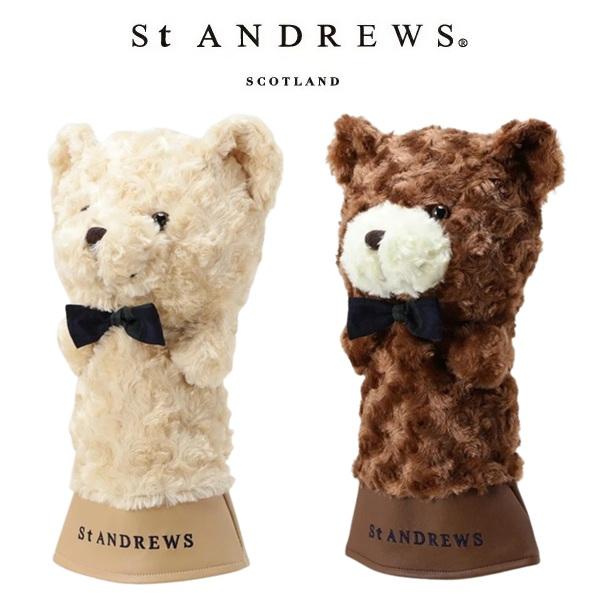 セント アンドリュース ゴルフ テディベアフェイスヘッドカバードライバー用ヘッドカバー St ANDREWS 042-6984312 | St ANDREWS