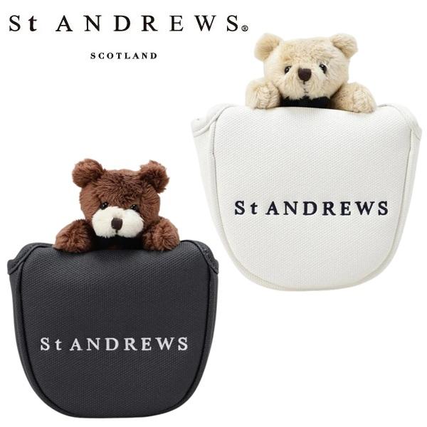 セント アンドリュース ゴルフ テディベアマレット型用パターカバー St ANDREWS 042-6984314 | St ANDREWS