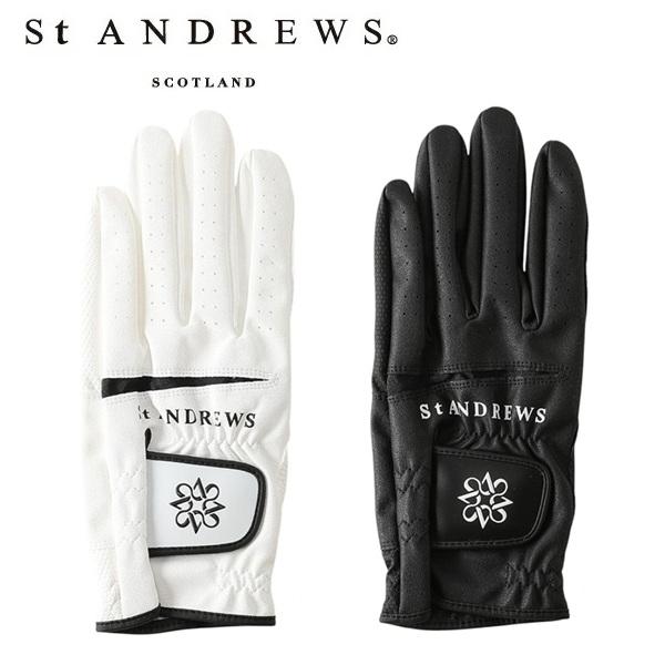 セント アンドリュース ゴルフ 合皮グローブ 左手用 ユニセックス St ANDREWS 042-6985201 | St ANDREWS