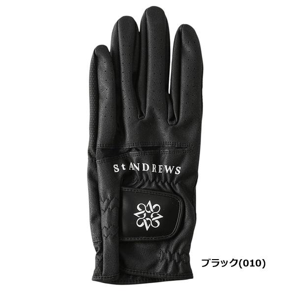 セント アンドリュース ゴルフ 合皮グローブ 左手用 ユニセックス St ANDREWS 042-6985201 | St ANDREWS | 01