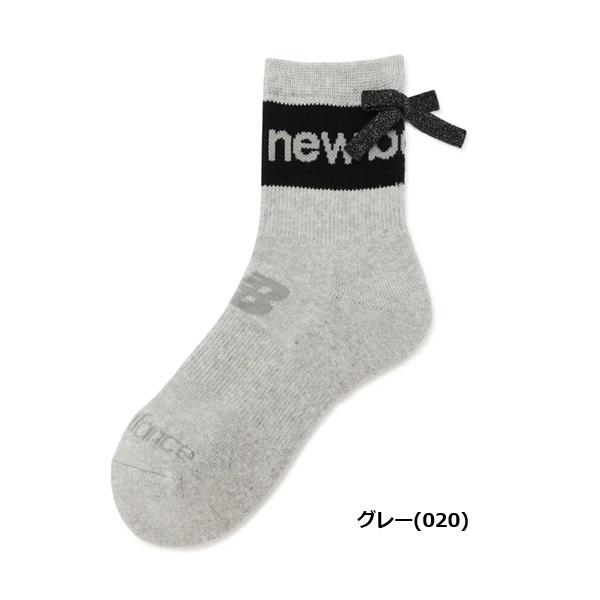 ニューバランス ゴルフ ソックス レディース  抗菌防臭 ラメりぼん ソックス (WOMENS) new balance golf 012-6986505 【ポスト投函配送】 | New Balance Golf | 02