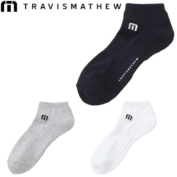 トラヴィスマシュー ゴルフメンズ Mロゴ アンクル ソックス TRAVISMATHEW golf 7AM090【ポスト投函配送】 | TRAVISMATHEW