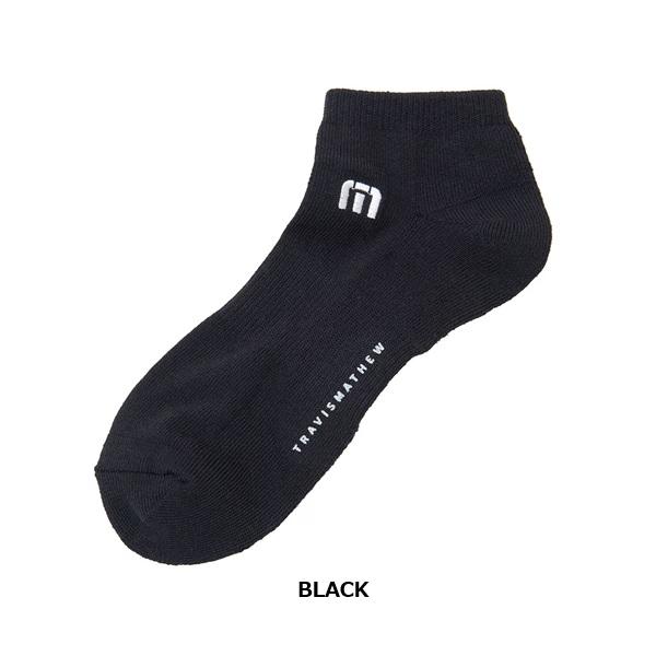 トラヴィスマシュー ゴルフメンズ Mロゴ アンクル ソックス TRAVISMATHEW golf 7AM090【ポスト投函配送】 | TRAVISMATHEW | 01