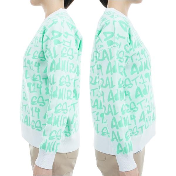 アドミラル ゴルフ リラックスフィット ロゴジャガード クルーニット ADMIRAL ADLA302 | Admiral Golf | 07