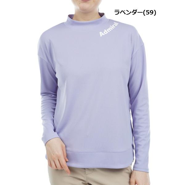 アドミラル ゴルフ バックロゴ ラウンドヘム 長袖モックネック ADMIRAL ADLA308 | Admiral Golf | 03