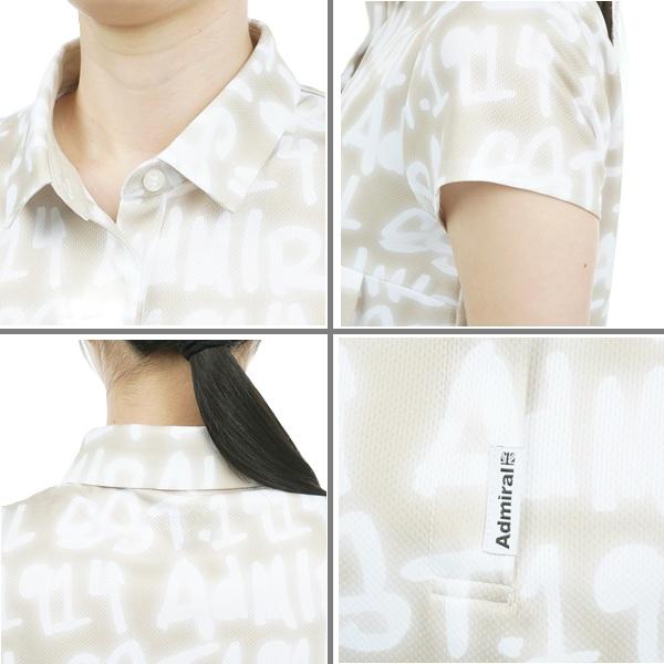 アドミラル ゴルフ レディース スプレーロゴプリント Aラインシャツ ADMIRAL ADLA309 | Admiral Golf | 12