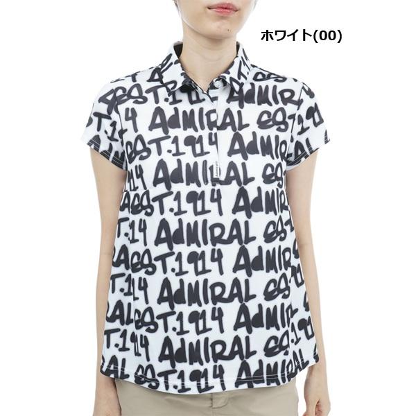 アドミラル ゴルフ レディース スプレーロゴプリント Aラインシャツ ADMIRAL ADLA309 | Admiral Golf | 01