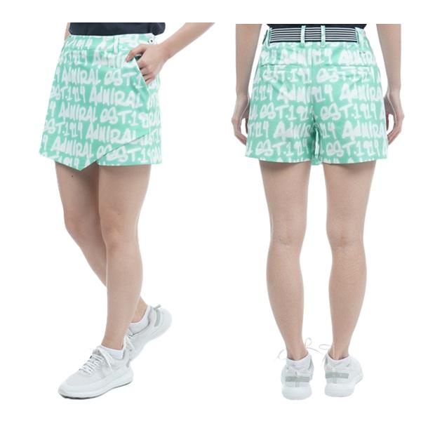 アドミラル ゴルフ レディース スプレーロゴプリント キュロットパンツ ADMIRAL ADLA310 | Admiral Golf | 10