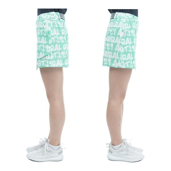 アドミラル ゴルフ レディース スプレーロゴプリント キュロットパンツ ADMIRAL ADLA310 | Admiral Golf | 11